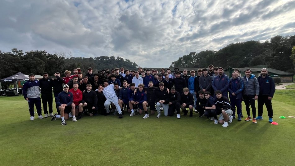 LES EQUIPES DE FRANCE DE RUGBY -18 ANS MESSIEURS ET DAMES AU GOLF DE L'ACADEMIE